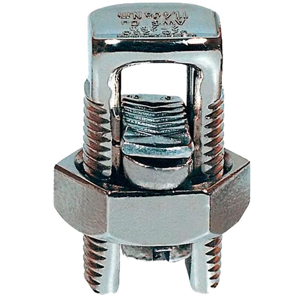 Kit 10 Conector Split Bolt Metálico 10Mm