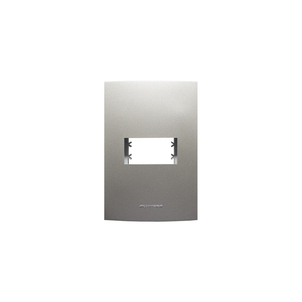 Placa 4x2 1 Módulo Inova Pro Class 85576 Alumbra Titanium