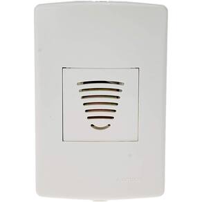 Campainha Cigarra Bivolt Branco 6570 Siena Alumbra
