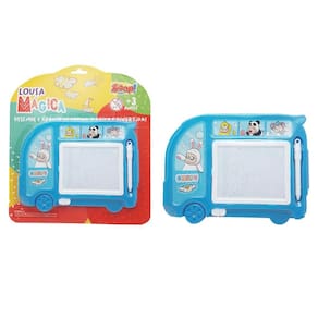Quadro Mágico Azul Divertido Com Caneta Brinquedo Educativo