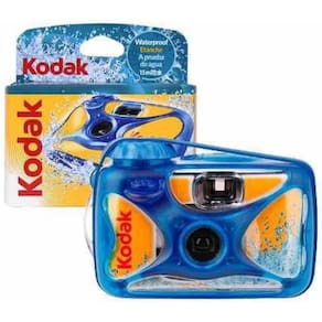 Câmera Analógica Descartável Kodak Sport Prova D`Água