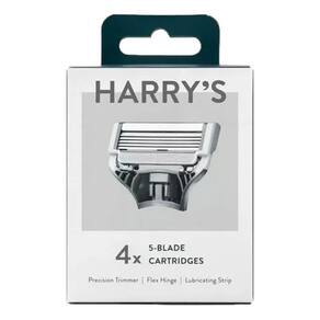 Recargas Lâmina Barbear Harry`S - 4 Unidades