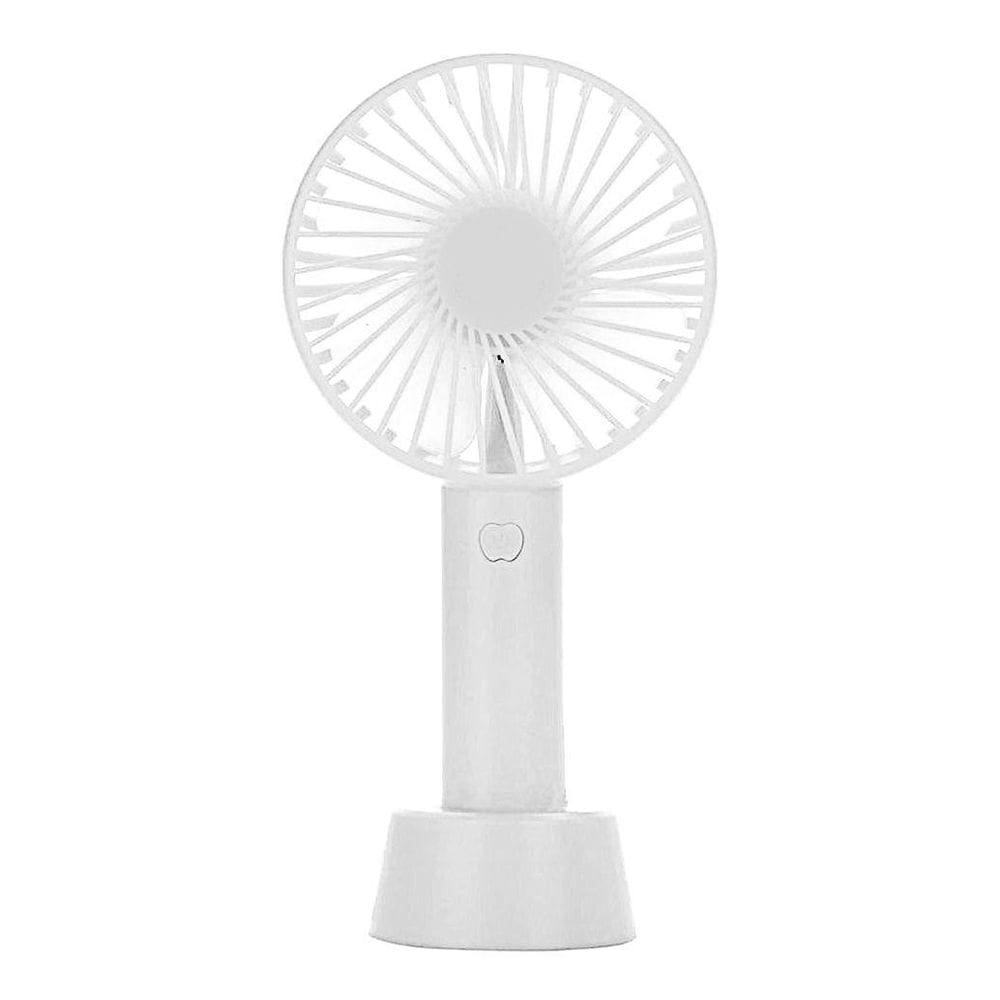 Mini Ventilador Portatil Mao Mesa Usb Bateria Recarregavel