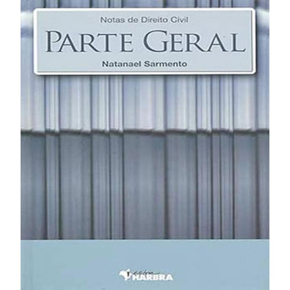 Livro Notas De Direito Civil - Parte Geral