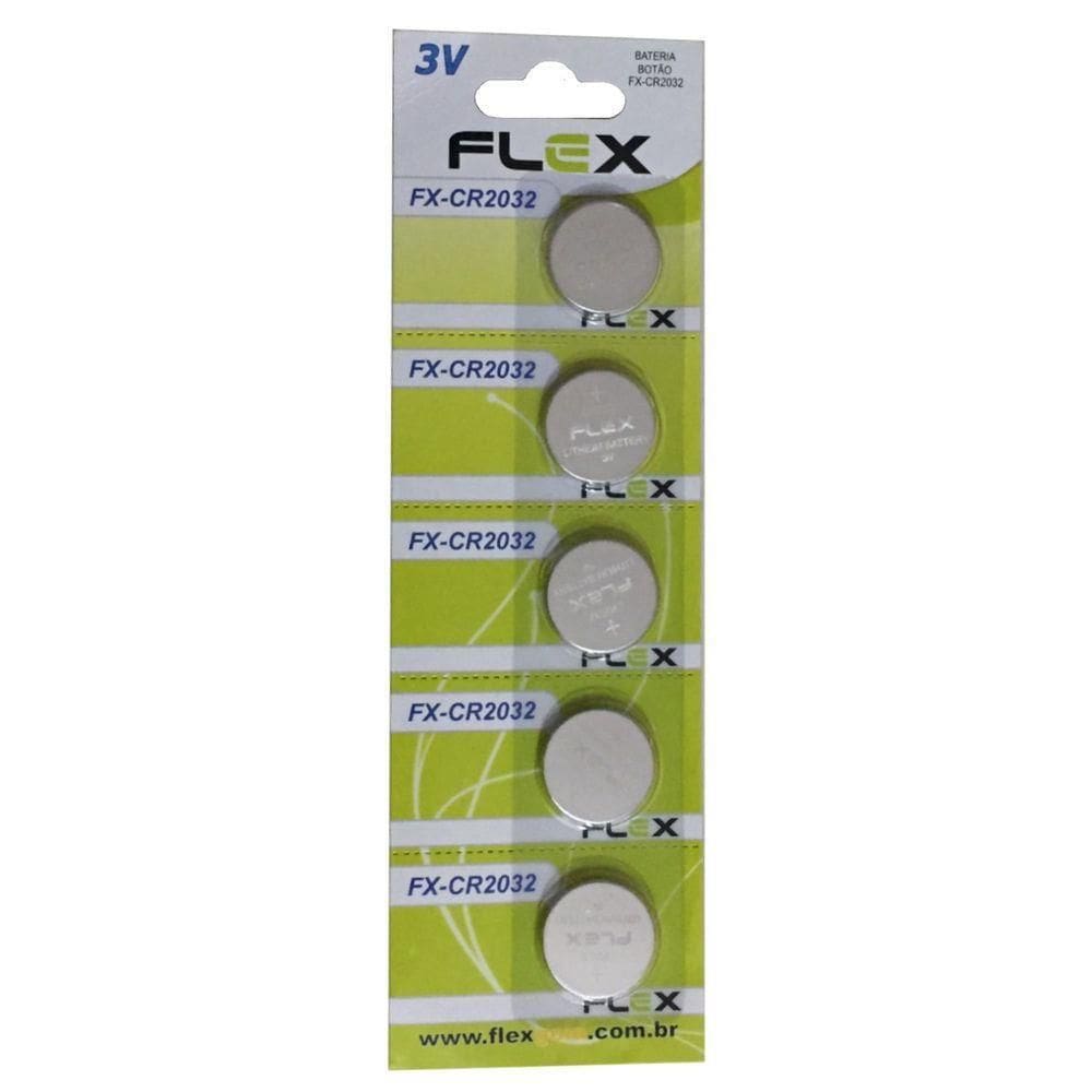 Bateria Flex 3V 70Mah Lithium Cr2016