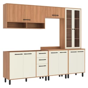 Cozinha Completa Modulada 5 Peças com Gabinete para Pia Havana Multimóveis CR20323