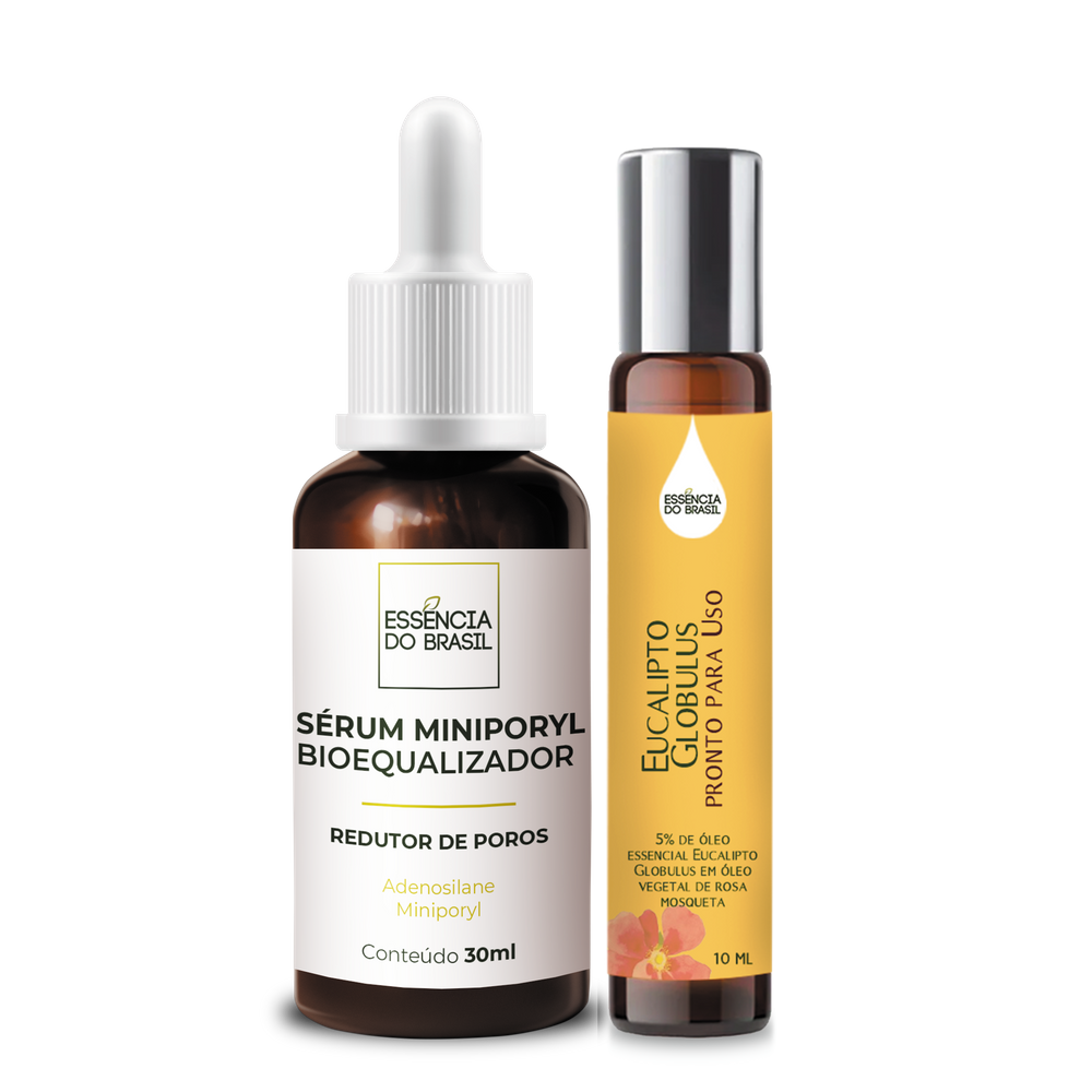 Kit Pele Pura: Sérum Miniporyl + Óleo Eucalipto Globulus