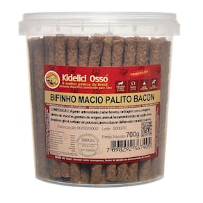 Bifinho Macio Palito - Kidelici Osso - Sabor Bacon - 700G