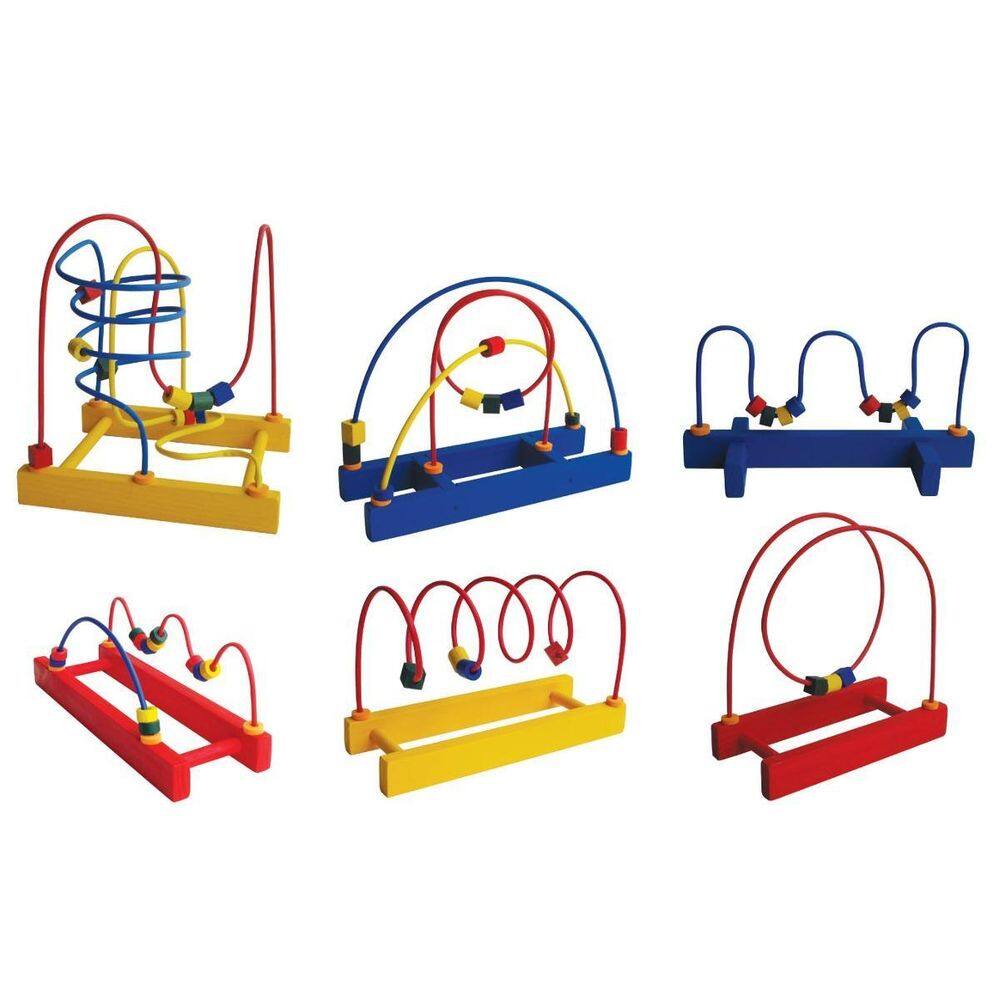 Brinquedo Educativos Conjunto De Aramados 6 Peças