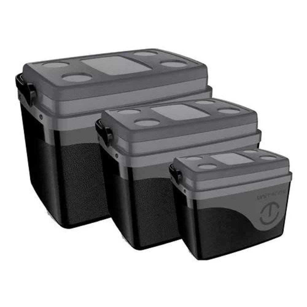 Combo 3 Cooler 30, 15 E 7.5 Litros Caixa Térmica Unitermi