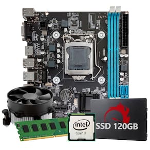 Kit Upgrade Intel Core I7 4 Geração, 4Gb Ram, Ssd 120Gb,