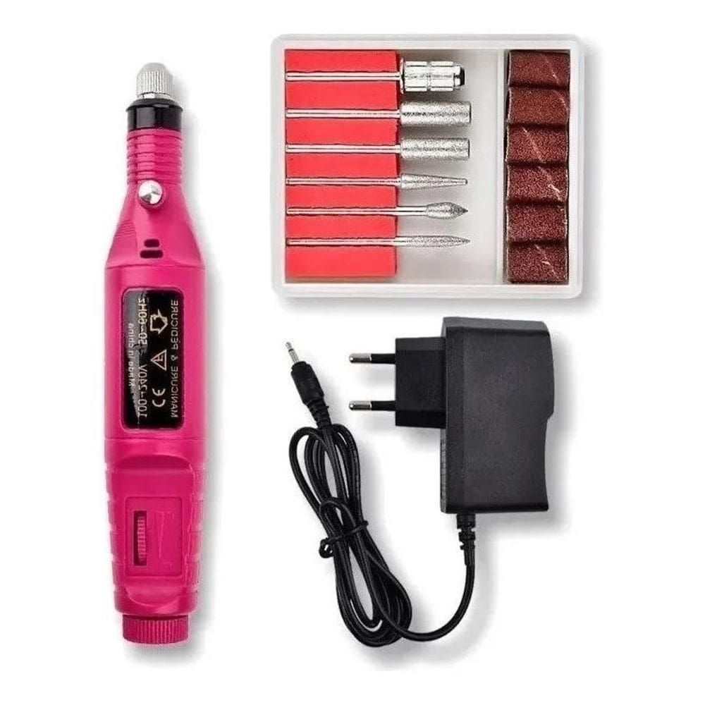 Aparelho Portátil Elétrico Lixar Unha Gel/Acrigel Bivolt