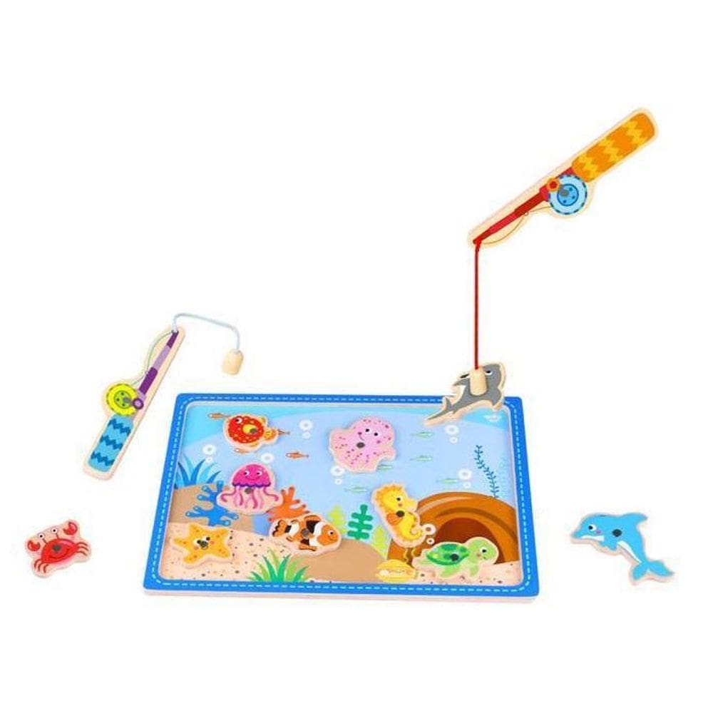 Pesca Divertida De Madeira Da Tooky Toy - Cód. Tkf040