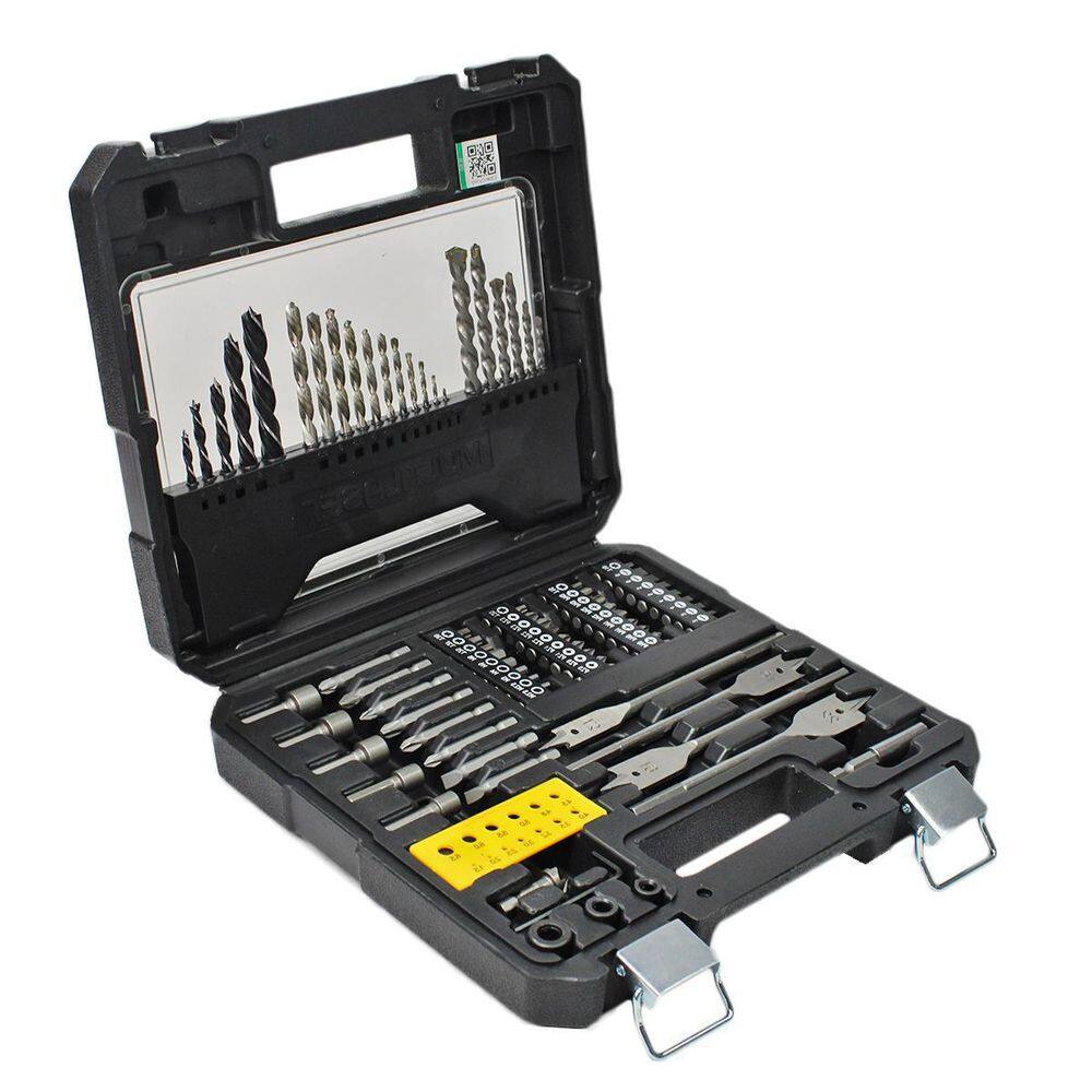Maleta Brocas e Bits 82 Peças Multilaser Aço