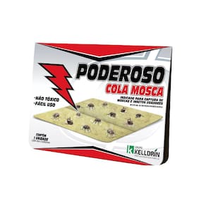 Pega Mosca Poderoso Cola Mosca E Insetos Voadores 25Cm X