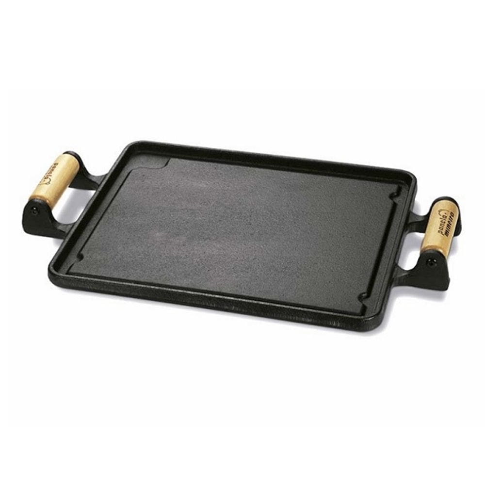 Chapa de Ferro com Alça Madeira 460x250 - 744 - Fumil