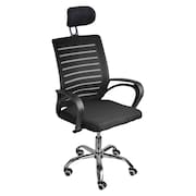 Cadeira de Escritório Secretaria Diretor Roma Ergonômica com apoio de Nuca