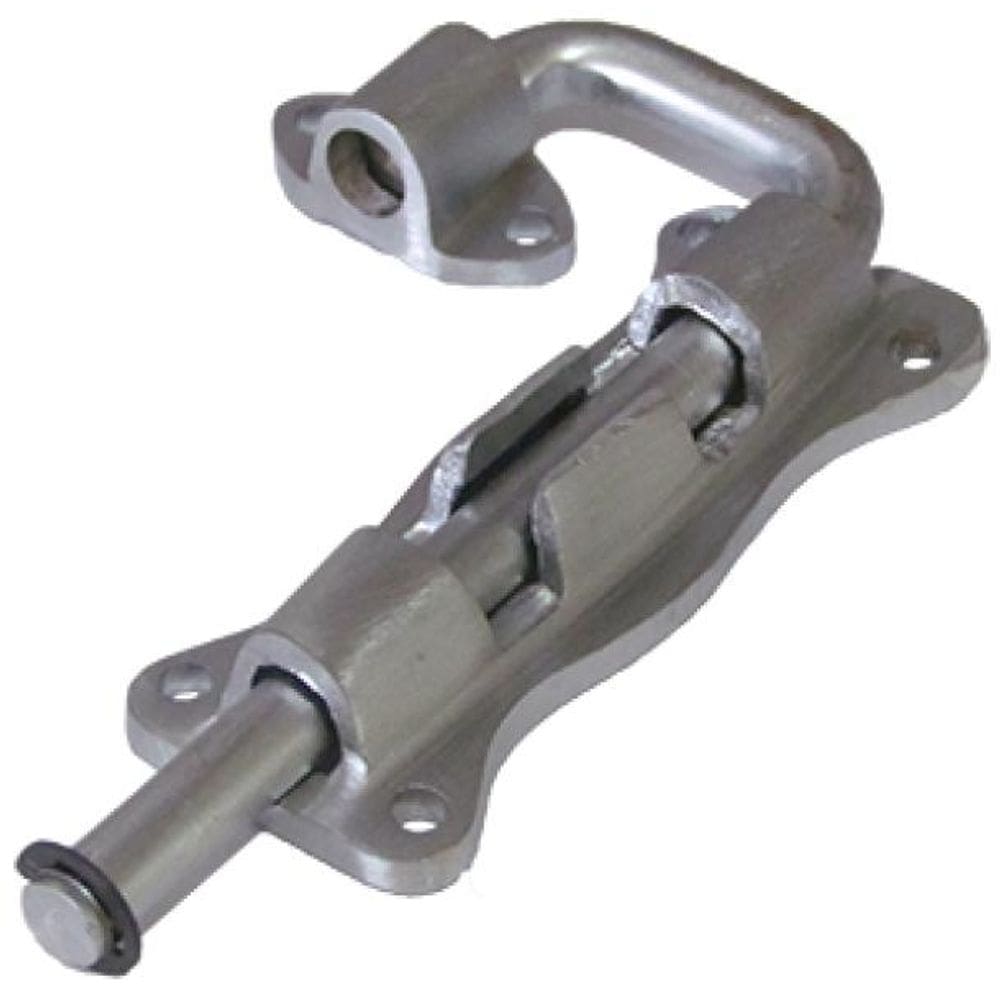 Fecho Porta Camarão Cromo Acetinado Latão Stanfer