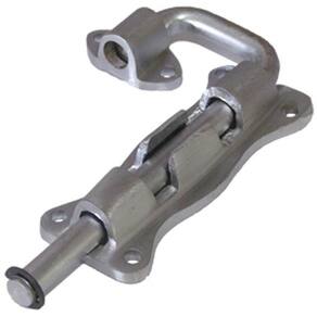 Fecho Porta Camarão Cromo Acetinado Latão Stanfer
