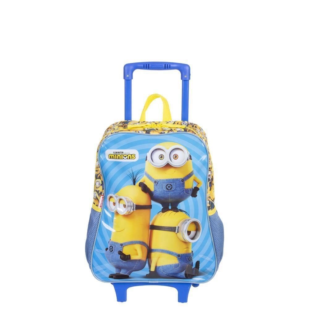Mochila De Rodinha Sestini Grande Minions M Colorido