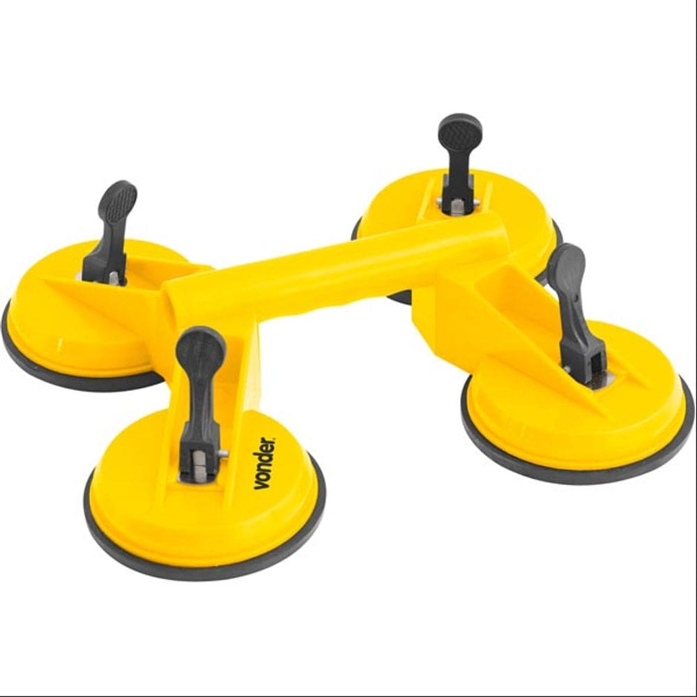 Ventosa Locomoção Vidro Quadrupla Abs 100K Vonder