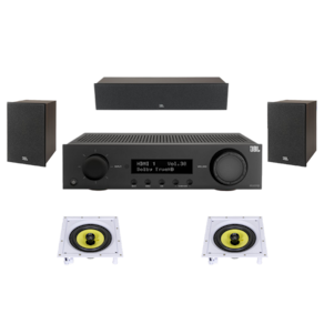 Kit 5.0 JBL Receiver MA510 + 5 Caixas JBL