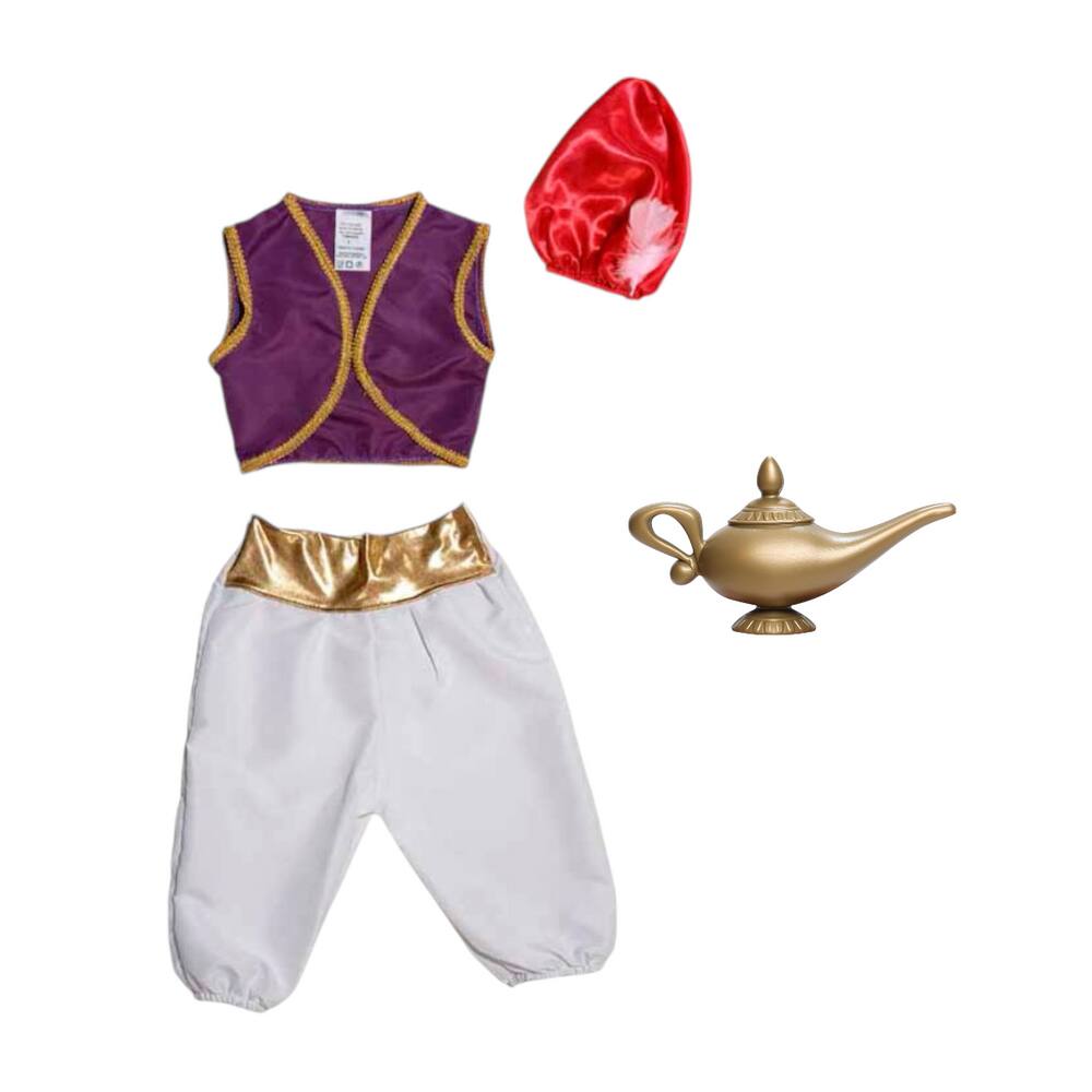 Fantasia Alladin Luxo Adulto Completo com Lâmpada Príncipe Místico Sheik Festa Árabe Cosplay Carnaval Dia das Crianças