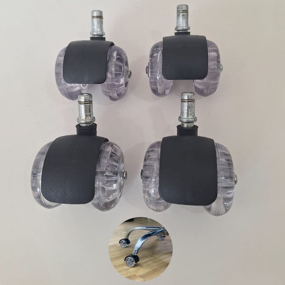 Rodízio De Cadeira Giratório Pino Anel 50mm Squadroni 5 Unidades