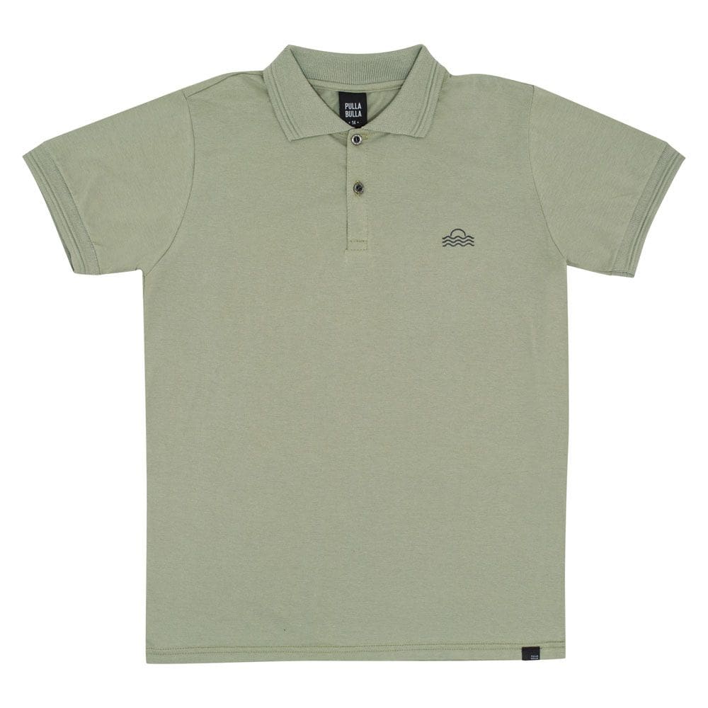 Polo Juvenil Menino - Cha Verde - 50863-1219