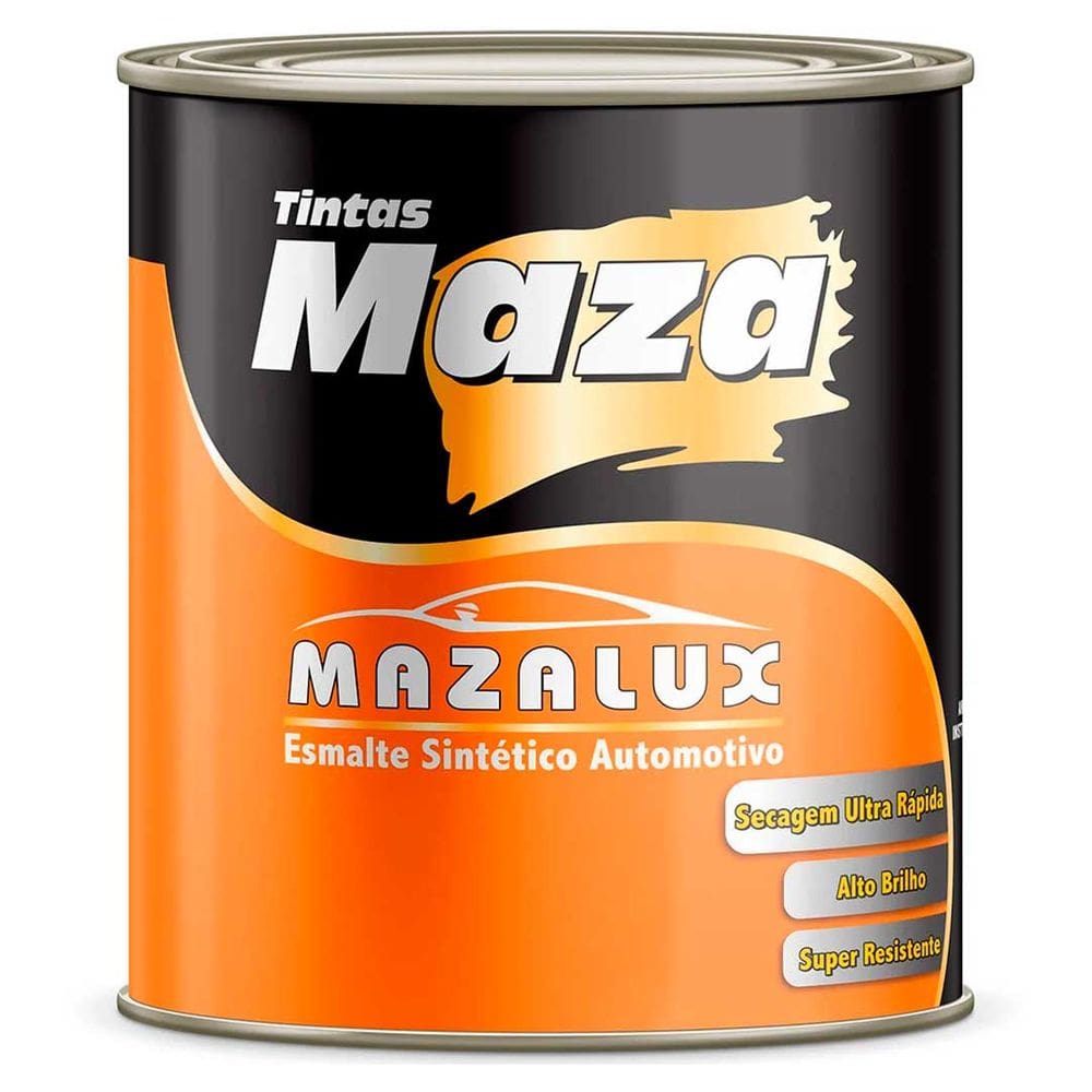 Esmalte Sintético Automotivo Branco Puro Mazalux 900ml