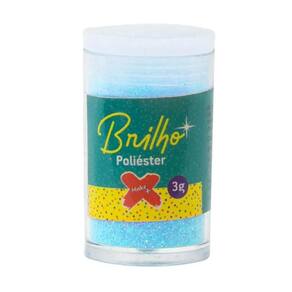 Glitter Escolar PVC Metálico Brilho Poliéster Pote 3g Make+ | Purpurina | Brilho em Pó | Neon | Unhas | Artesanato