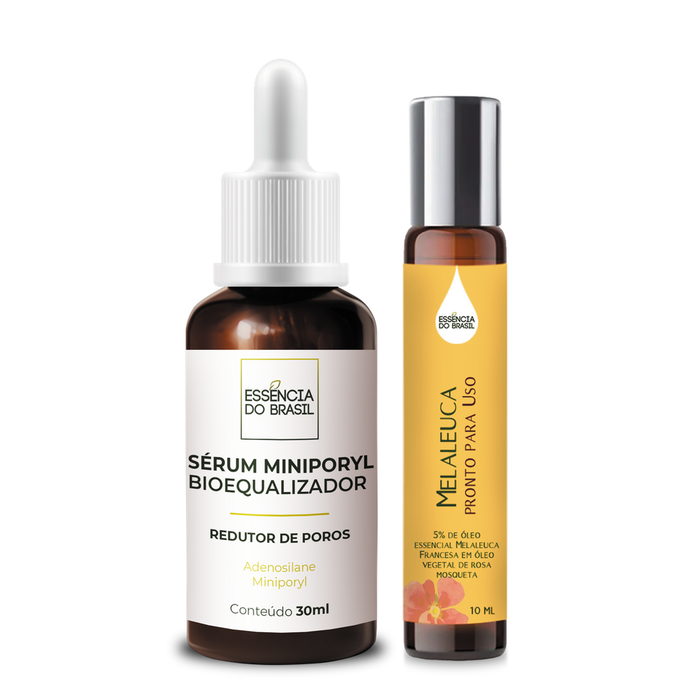 Kit Oleosidade: Sérum Miniporyl + Óleo Tea Tree