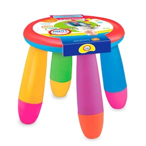 Banquinho Infantil Resistente Colorido Suporta 20 Kg - Lider Brinquedos