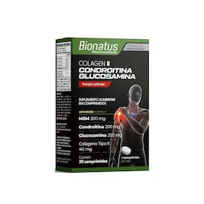 Colágeno Tipo Ii Condroitina+Msm+Glucosamina 30Comp Bionatus
