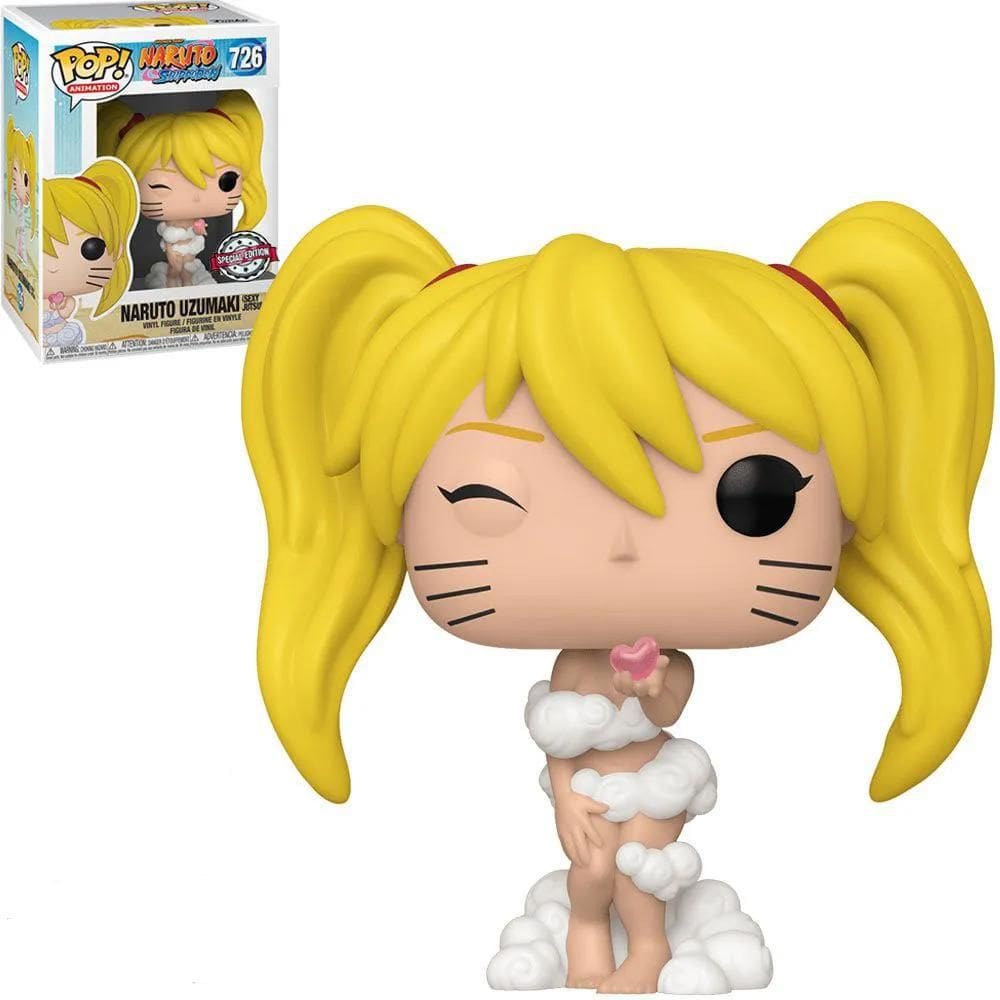 Boneco Funko Pop Naruto Shippuden Naruto Uzumaki Sexy Jutsu
