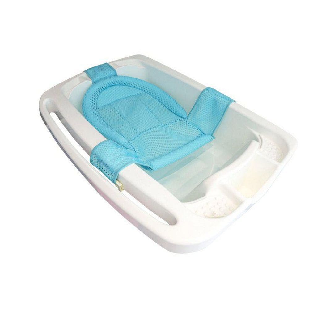 Rede Protetora De Banho Baby Net Azul - Kababy