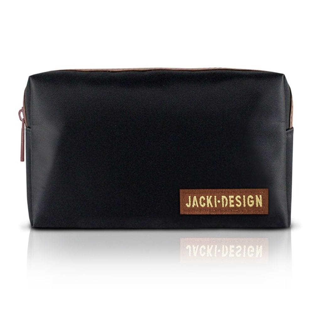 Necessaire de Bolsa Masculina Azul/Marrom Jacki Design