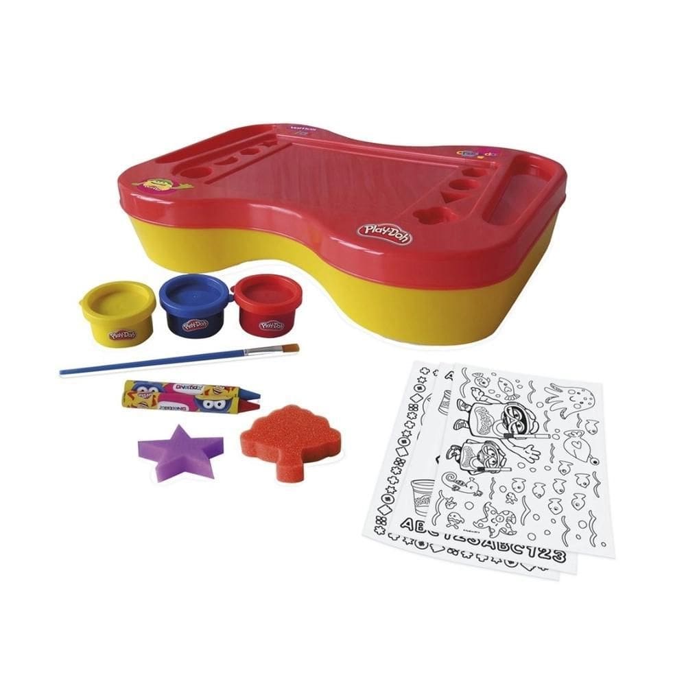 Mesa De Atividade Kit Criativo Play Doh 2 Em 1