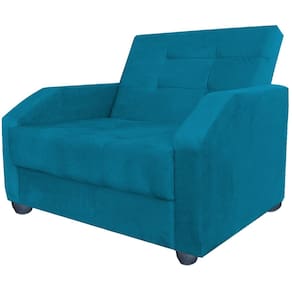 Poltrona Raquel Plus Size Turquesa
