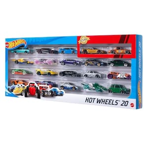 Carrinhos Hot Wheels Mattel - Pacote com 20 unidades