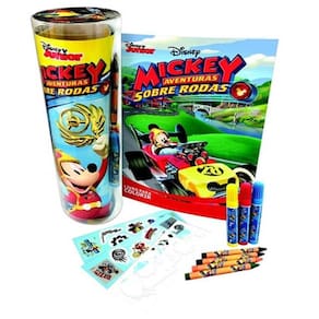 Livro Disney - Tubos - Mickey Aventuras Sobre Rodas