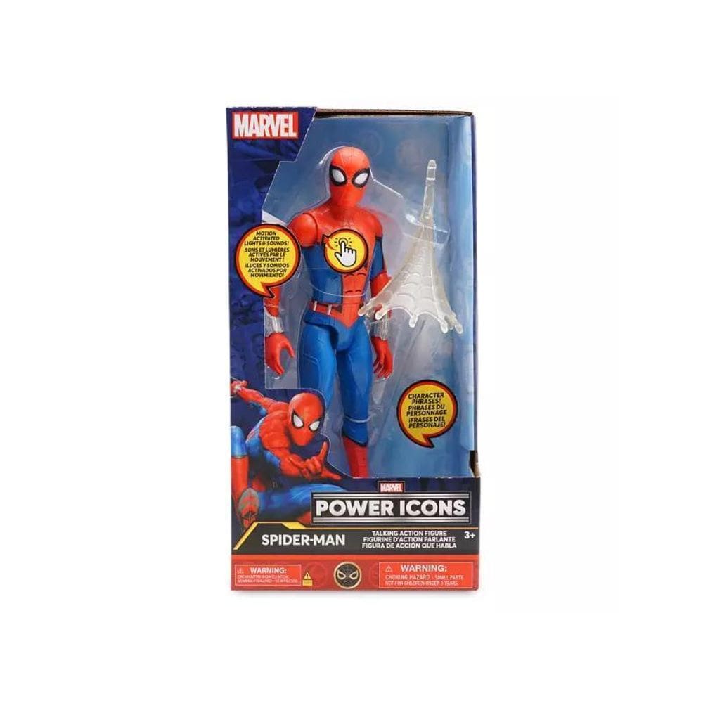 Boneco Homem Aranha Articulado Com Sons 25Cm