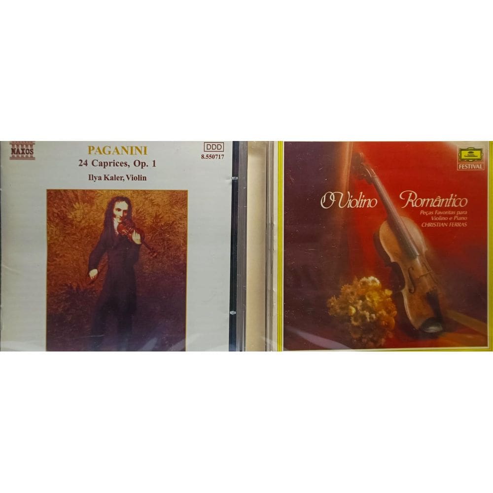 Paganini; Ilya Kaler 24 Caprices / O Violino Romantico 2CDS