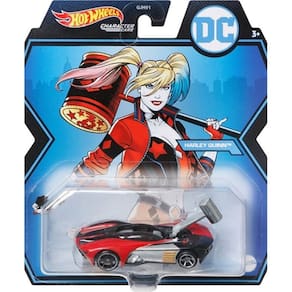 Hot Wheels Dc Character Cars Harley Quinn - Mattel - Gck91
