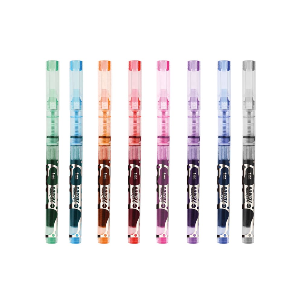 Caneta Roller 0.5mm Corpo Decorado Tris - Energy