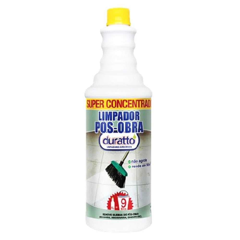 Limpador Pós Obra Concentrado Duratto 1L Não Agride