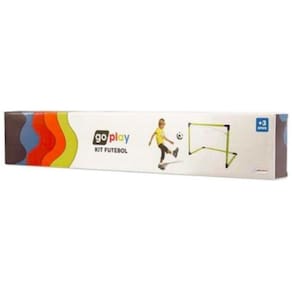 Go Play Kit Futebol Com Bola Trave De Gol E Bomba