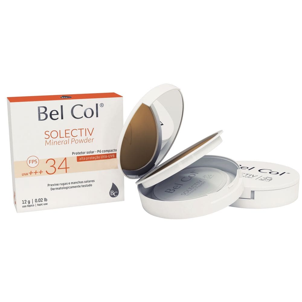 Bel Col Solectiv Mineral Powder Pó Compacto Bege 12 g