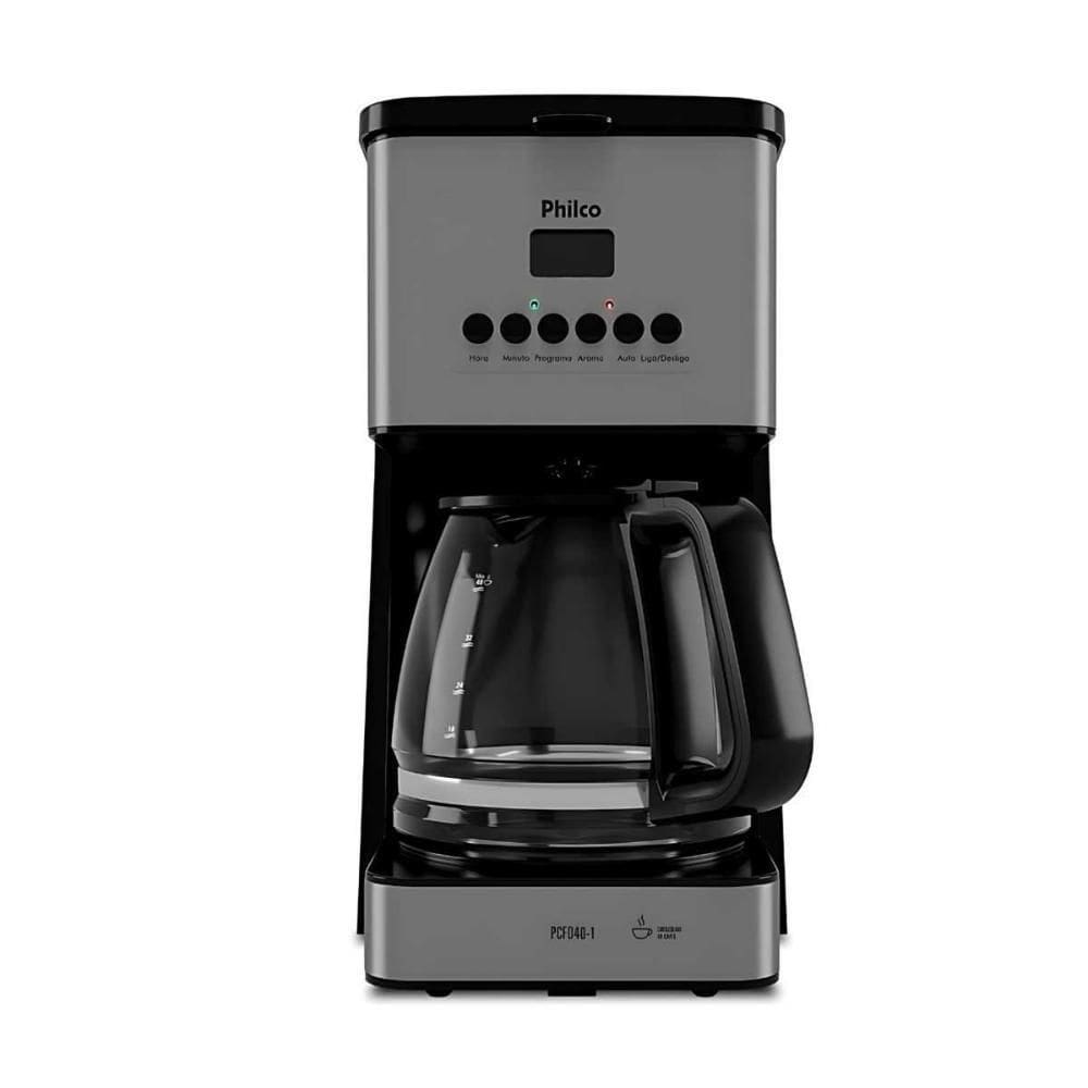 Cafeteira Philco Digital 40 Cafés 1,6L 1000W Pcfd40-1 220V