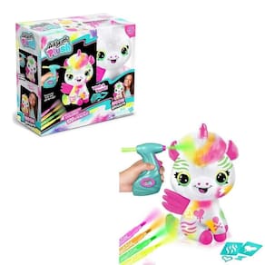 Pelúcia Unicórnio Neon Para Pintar Airbrush Plush Fun